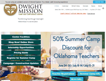 Tablet Screenshot of dwightmission.org